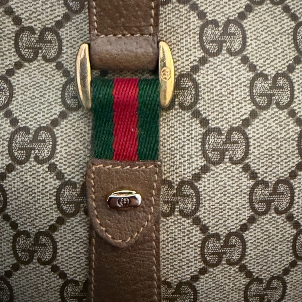 Gucci Vintage 2 Way Coated Canvas Monogram - Picture 2 of 14